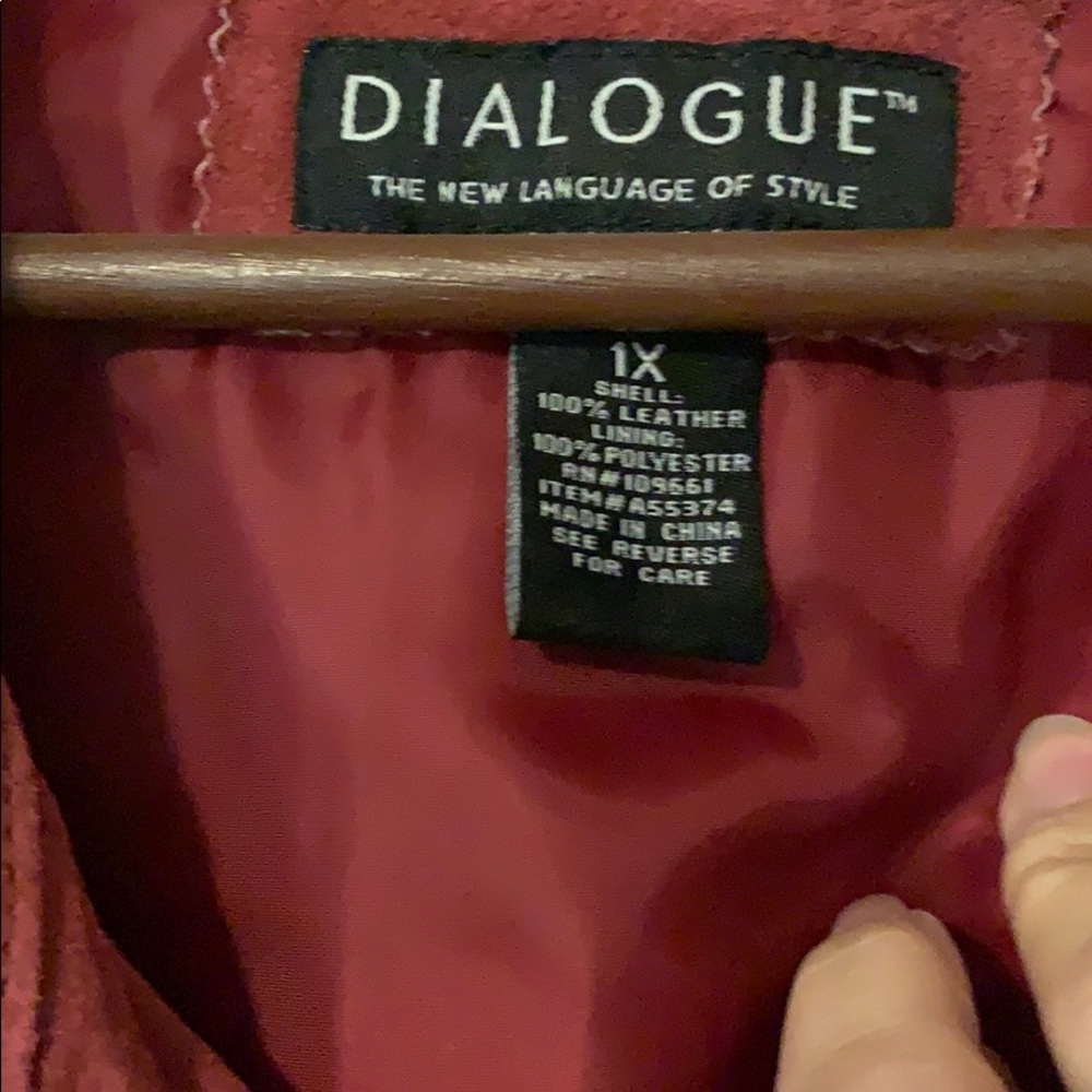 Dialogue Suede Jacket - image 3